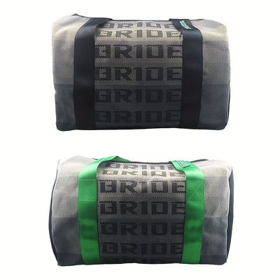 Bride Duffle Black Green Show Ready Travel Bag